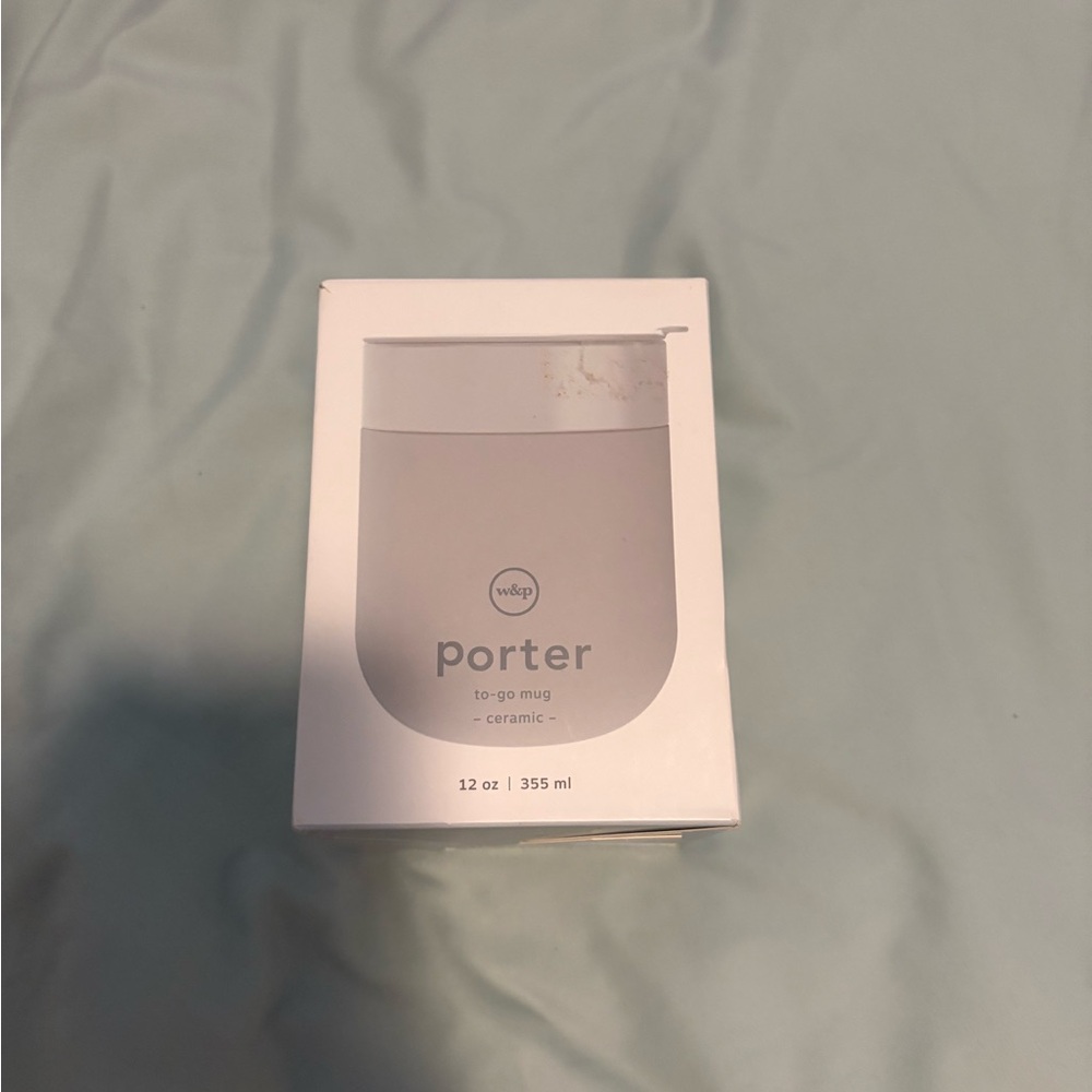 w&p Porter Ceramic To-Go Mug - Light Grey